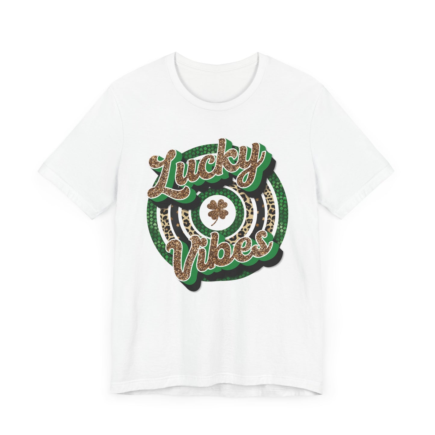 Lucky Vibes - Unisex Jersey Short Sleeve Tee - Adult T-Shirt