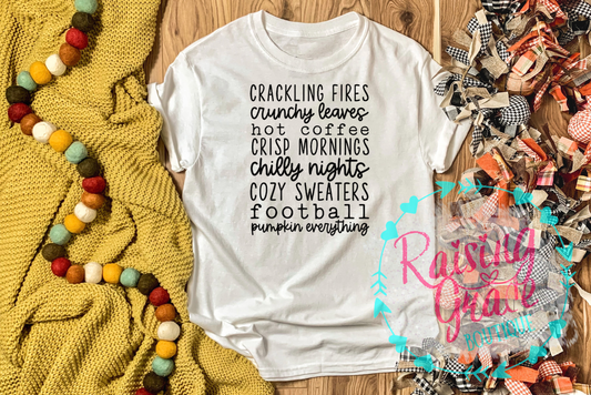 Fall Favorites T-Shirt - Adult