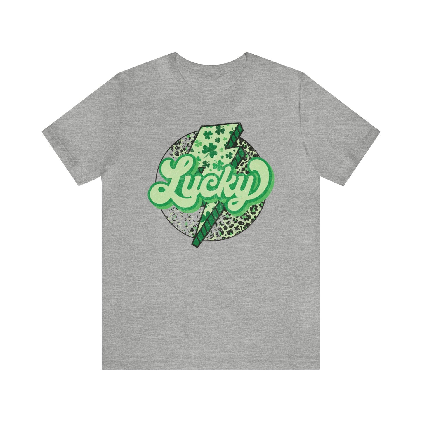 Lucky - Unisex Jersey Short Sleeve Tee - Adult T-Shirt