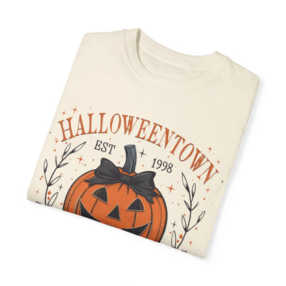 Halloweentown University Graphic T-Shirt | Spooky Season Tee | Halloween Pumpkin Shirt | Boutique Halloween Graphic Tee | Fall Spooky Shirt
