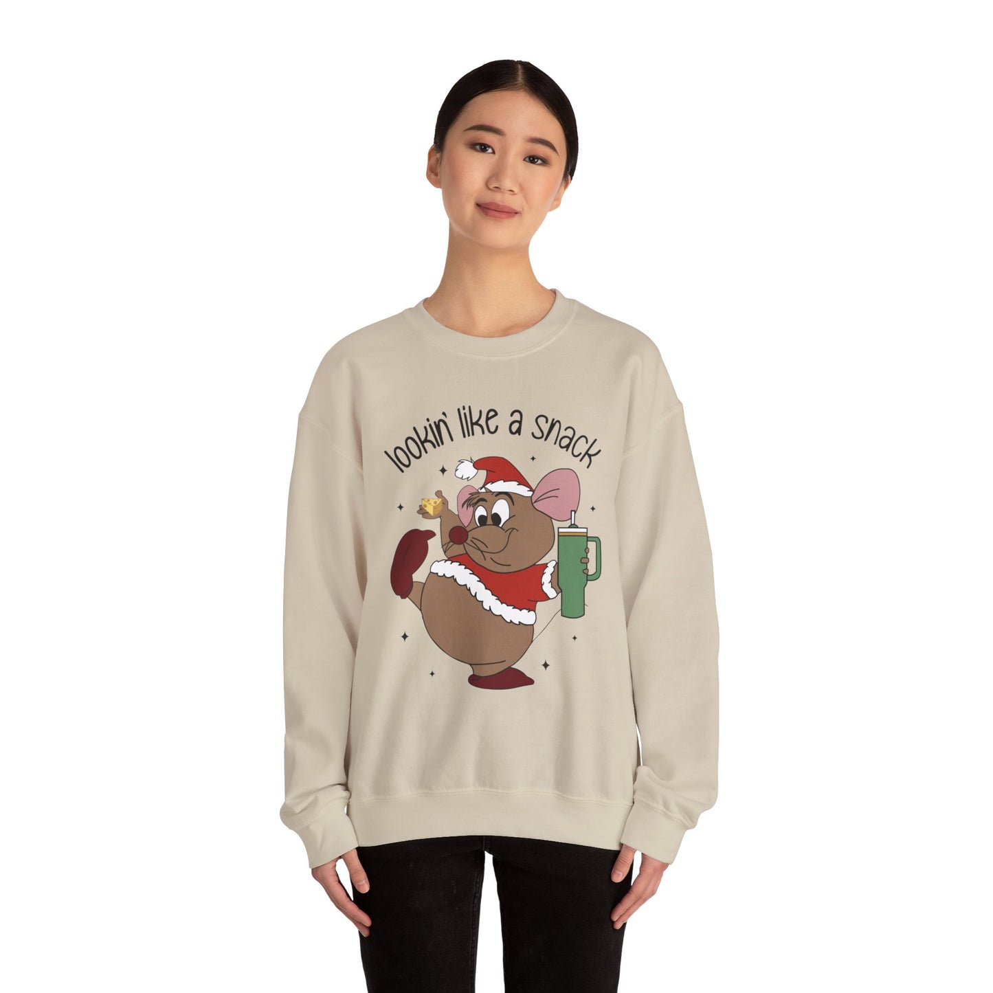 Lookin' Like A Snack - Unisex Heavy Blend™ Crewneck Sweatshirt - Adult