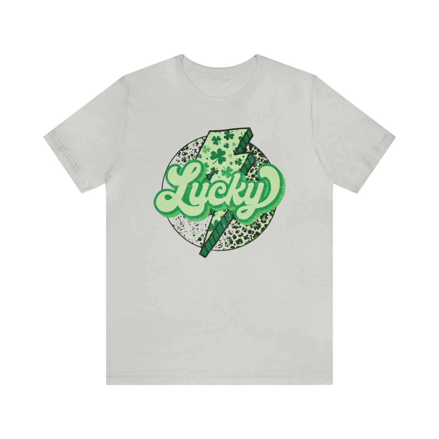 Lucky - Unisex Jersey Short Sleeve Tee - Adult T-Shirt