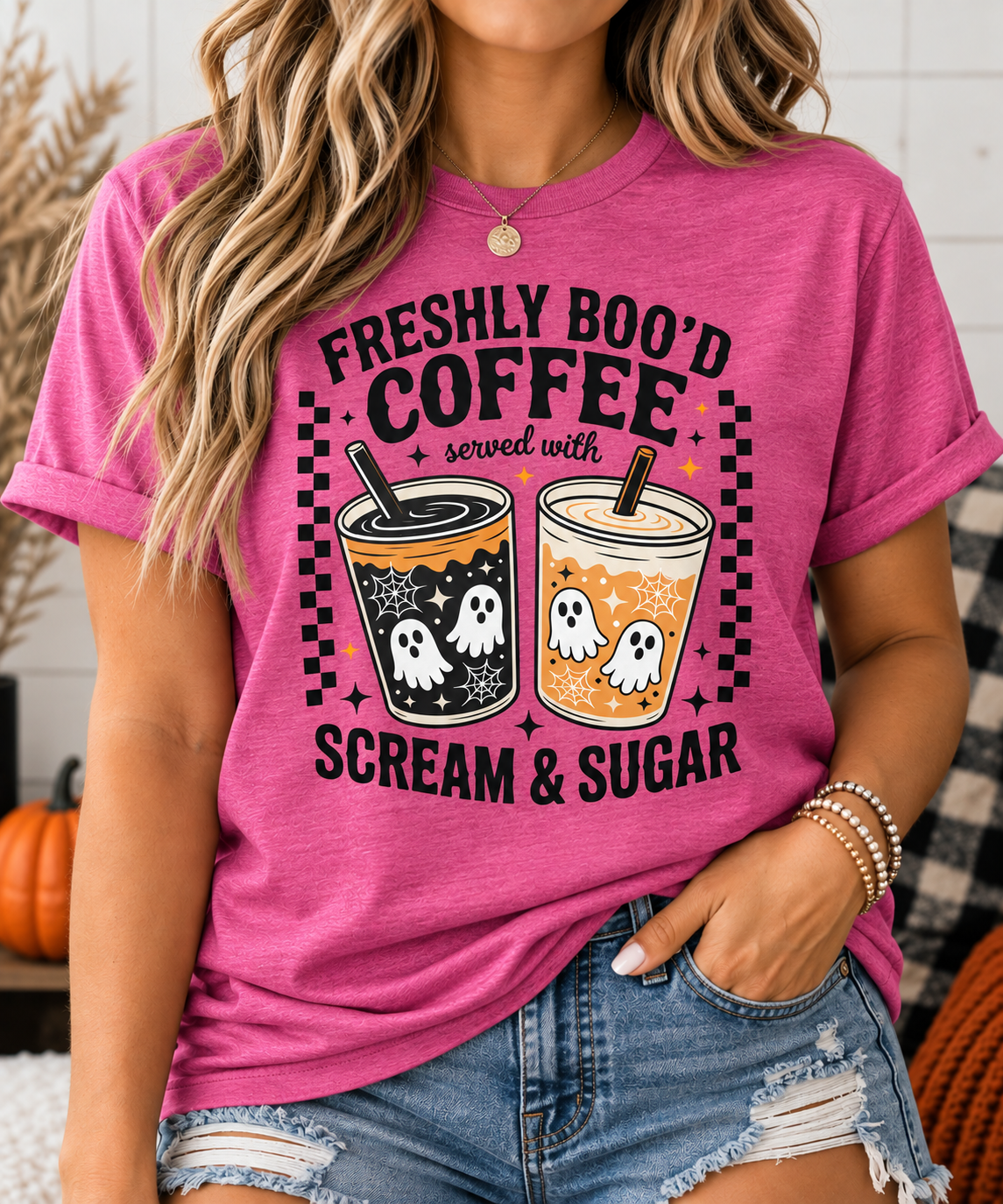 Freshly Boo'd Coffee Graphic Tee – Scream & Sugar