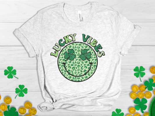 Lucky Vibes - Unisex Jersey Short Sleeve Tee - Adult T-Shirt