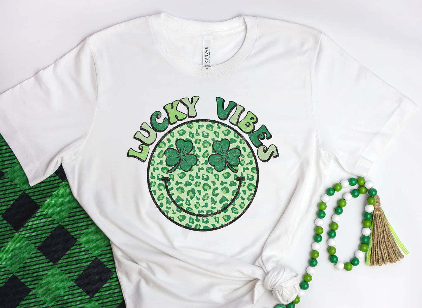 Lucky Vibes - Unisex Jersey Short Sleeve Tee - Adult T-Shirt