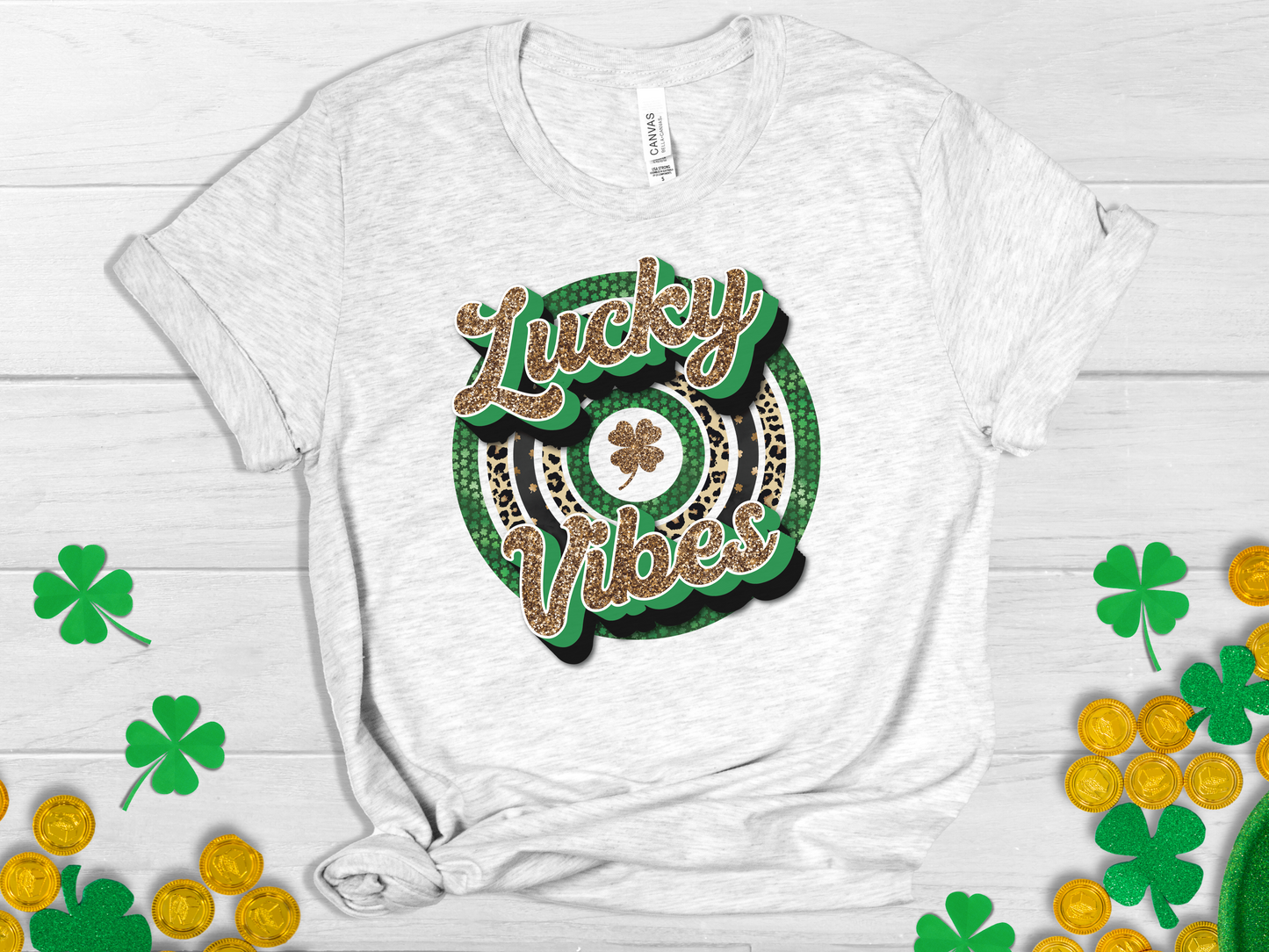 Lucky Vibes - Unisex Jersey Short Sleeve Tee - Adult T-Shirt