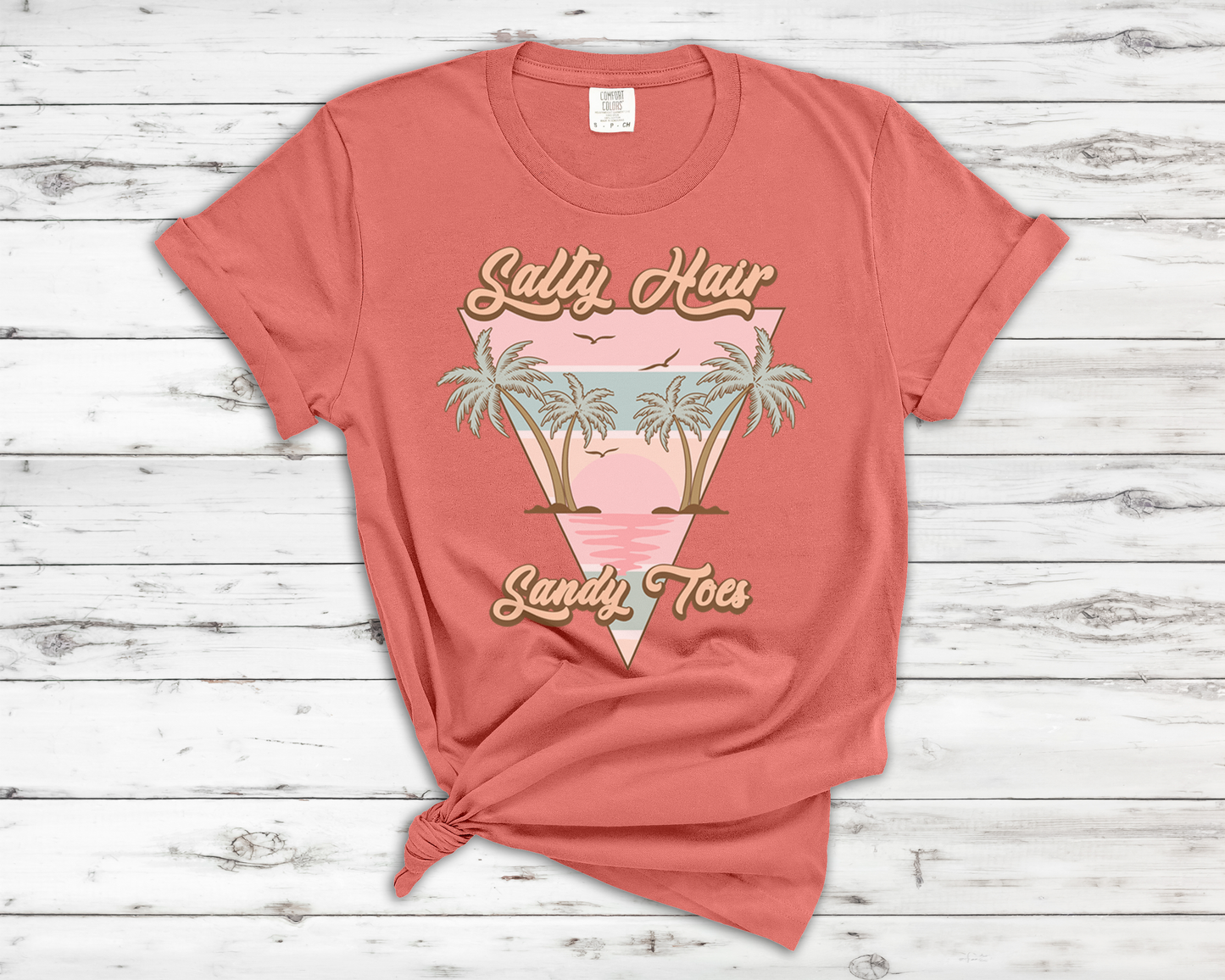 Salty Hair Sandy Toes - T-Shirt