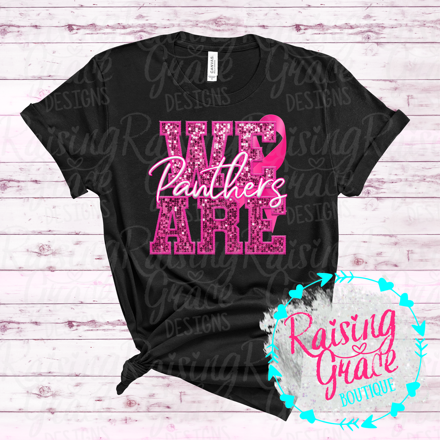 Breast Cancer Awareness - WE ARE "your mascot" - T-Shirt - Adult