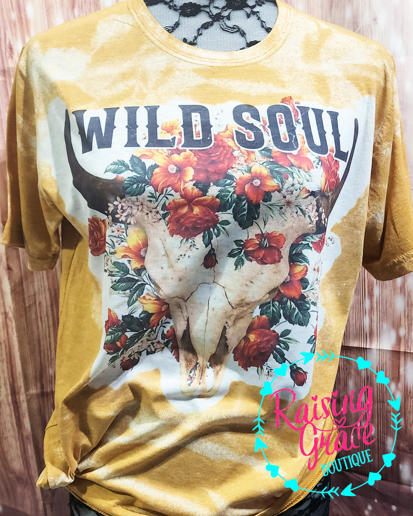 Wild Soul - Bleached T-Shirt