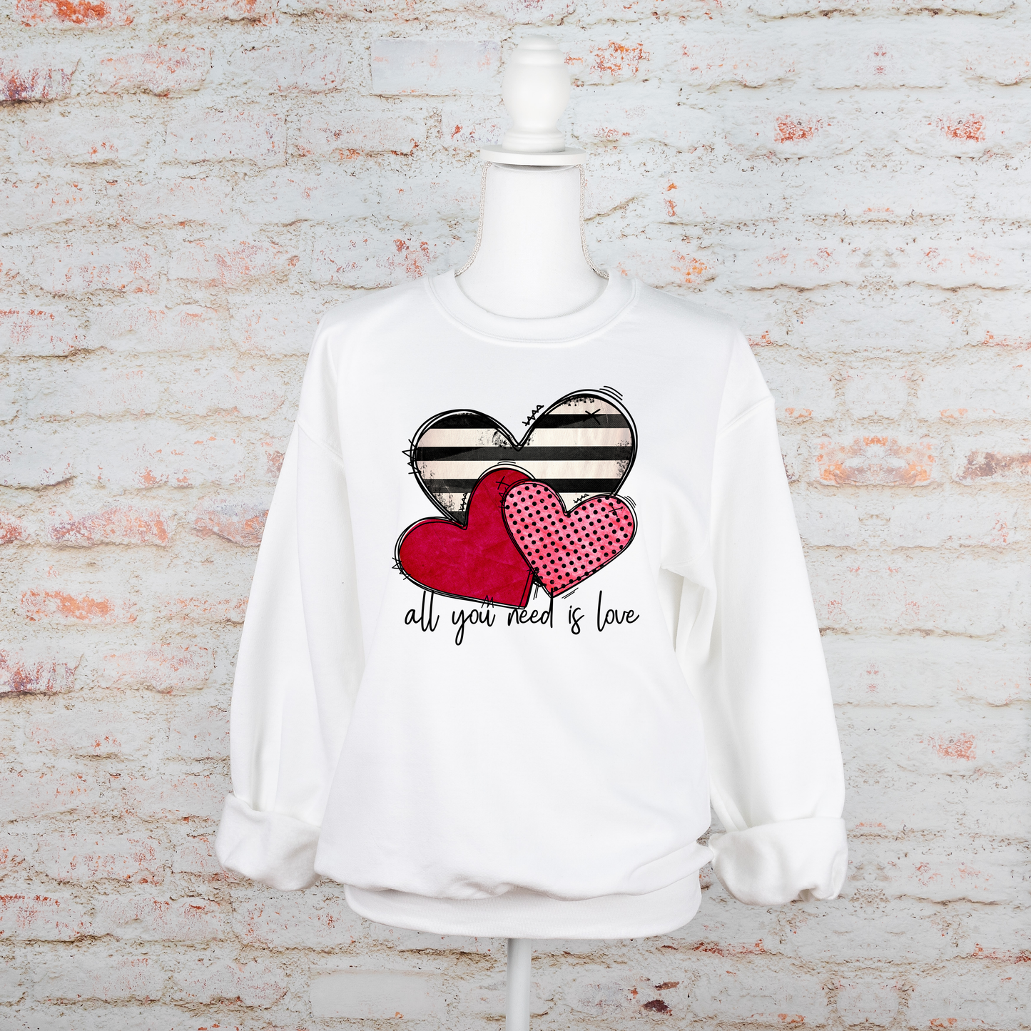 All You Need is Love Sweatshirt - Adult