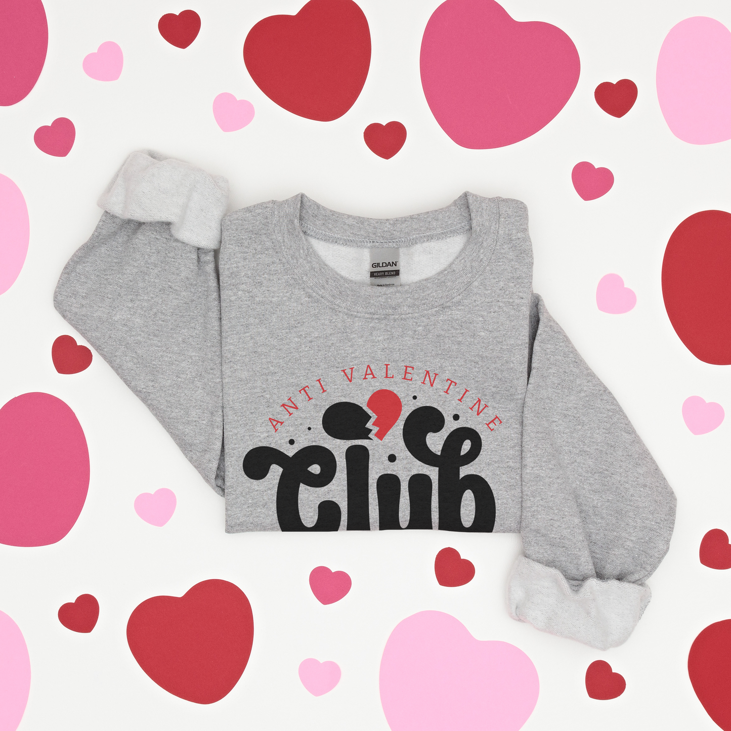 Anti-Valentines Club - Sweatshirt - Adult