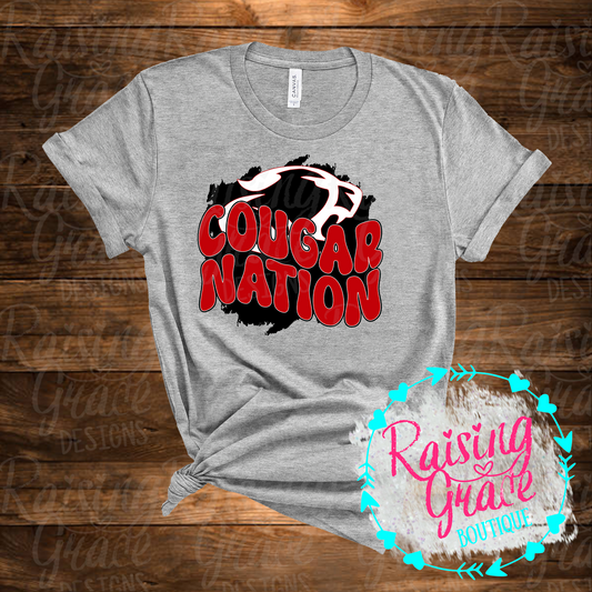 Cougar Nation - T-Shirt - Adult