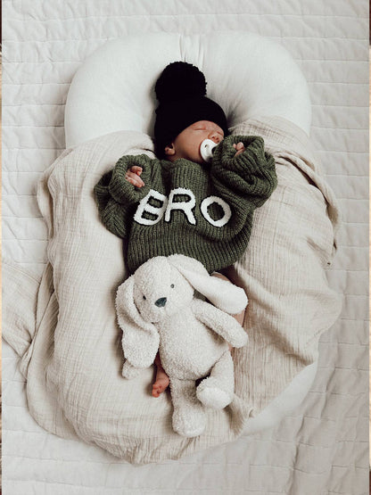 Bro Knit Sweater, Wilderness: 12 - 18 mo.