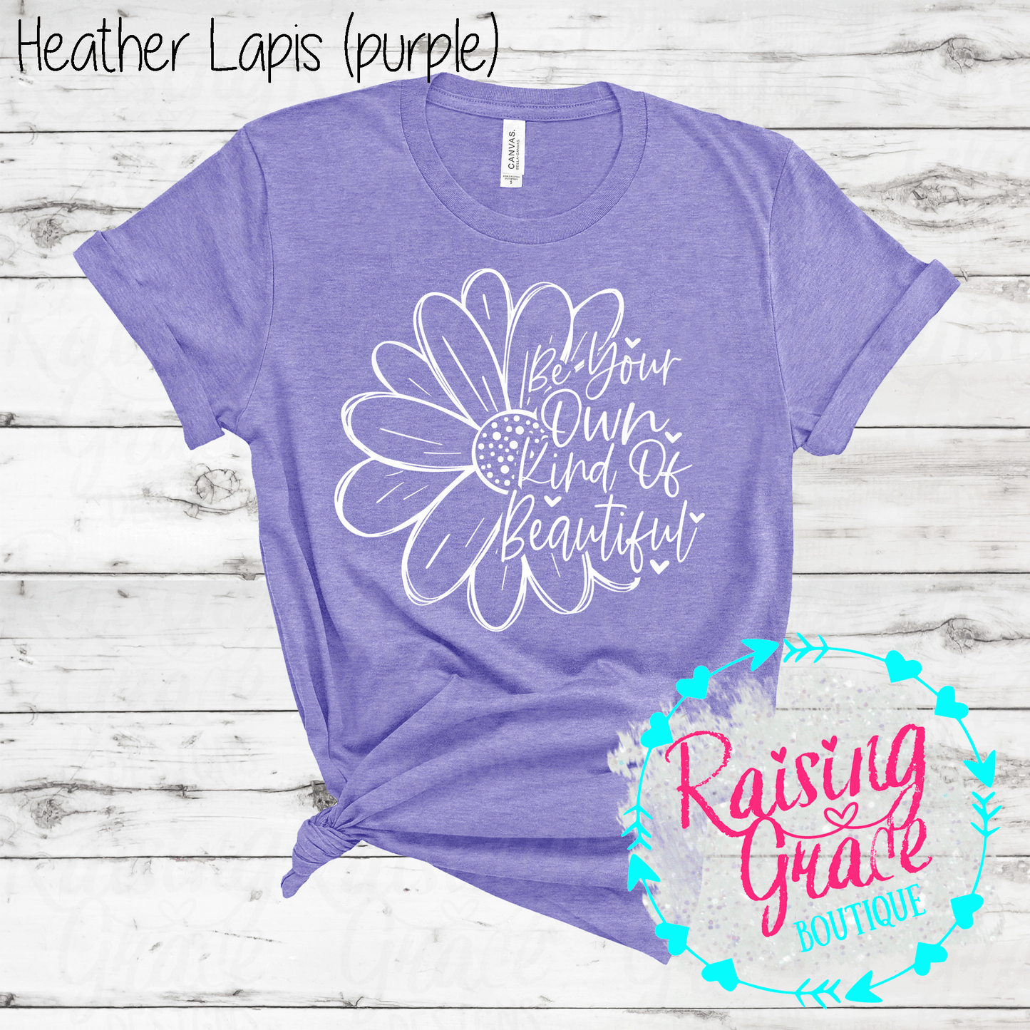 Be Your Own Kind of Beautiful -  T-Shirt - (Shades of Pink and Purple)