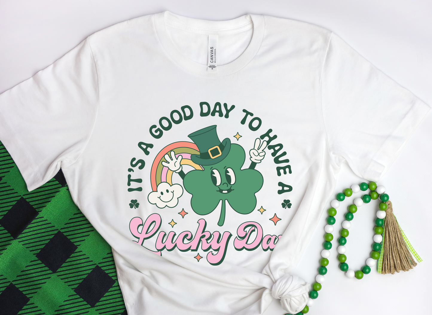 It's A Good Day to Have A Lucky Day - Unisex Jersey Short Sleeve Tee - Adult T-Shirt