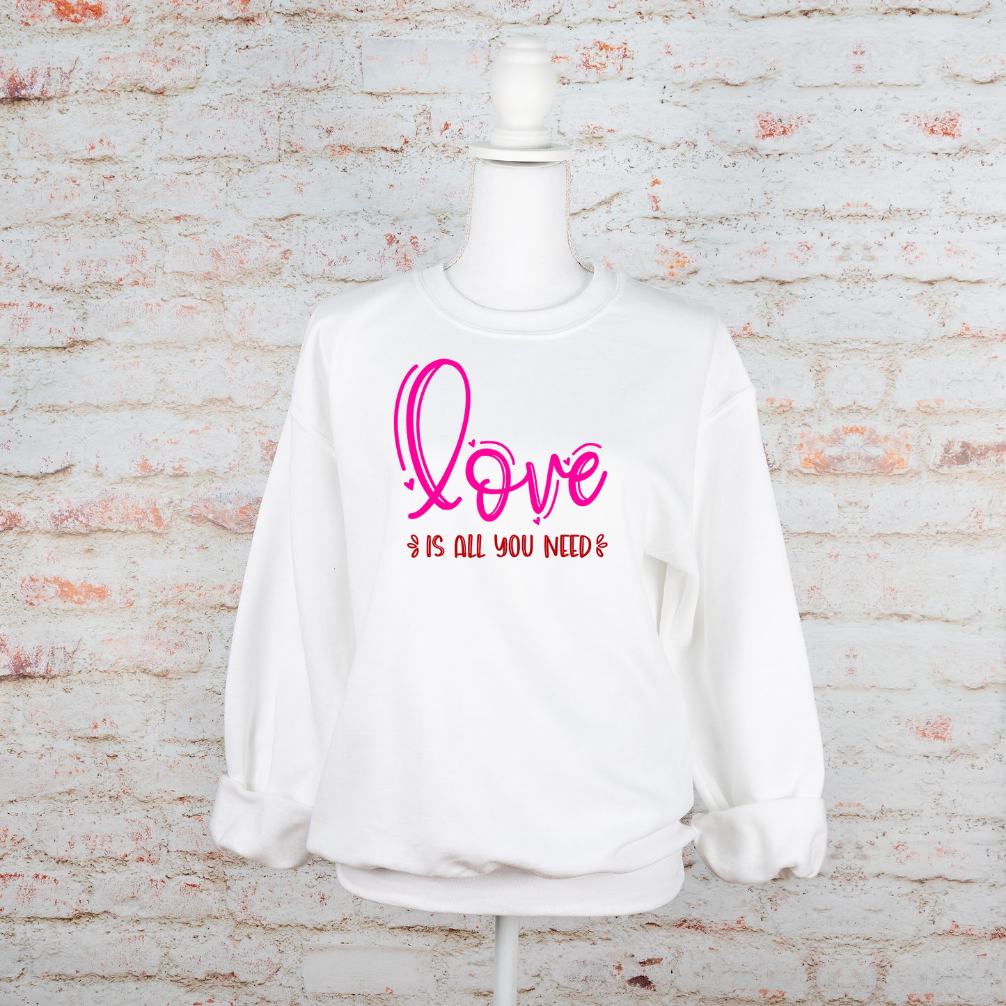 Love is All You Need - Sweatshirt - Adult