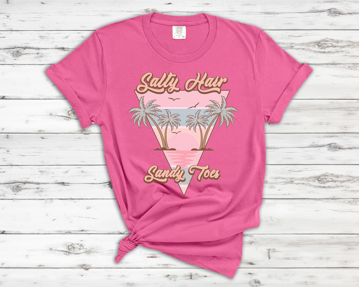 Salty Hair Sandy Toes - T-Shirt