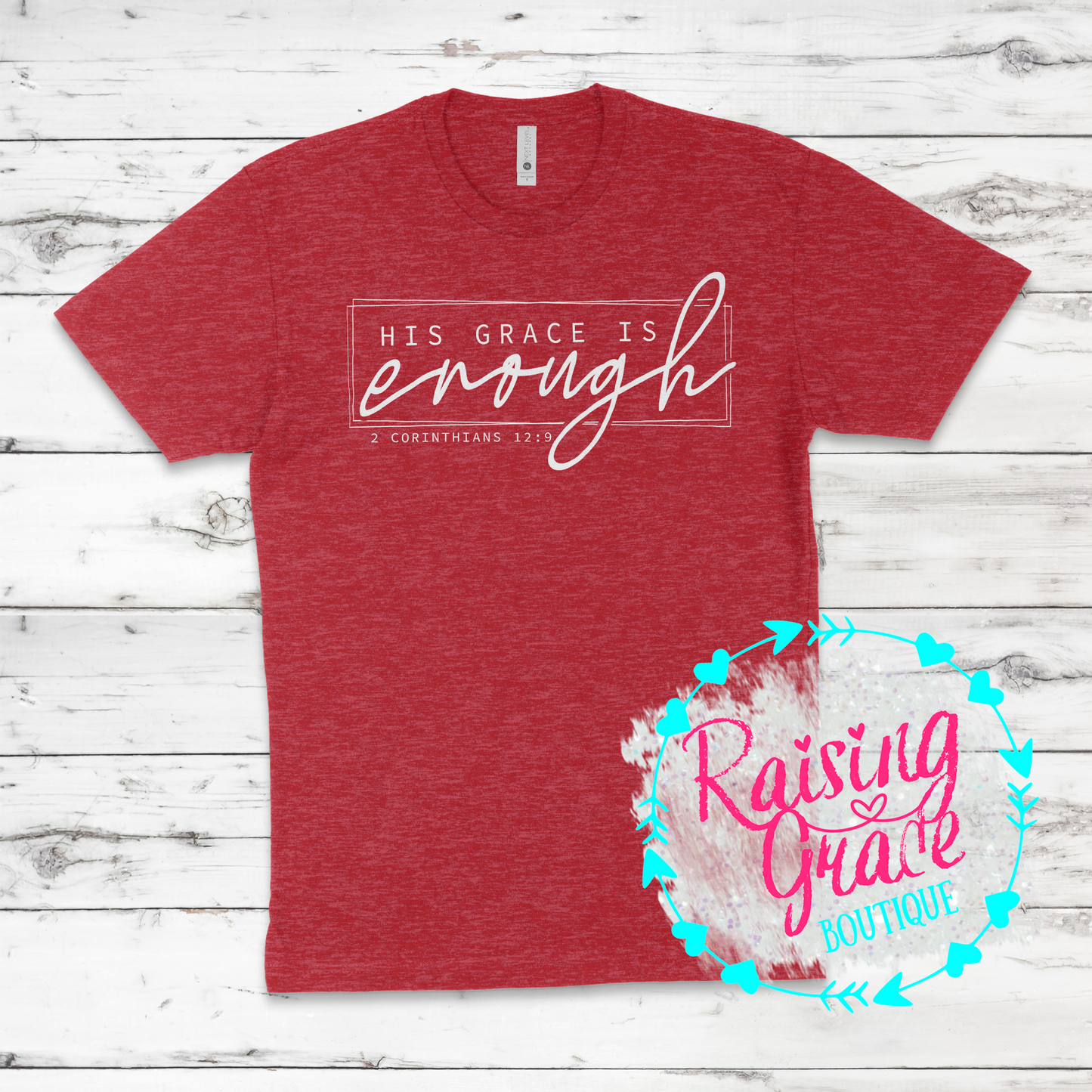 His Grace is Enough T-Shirt - Adult