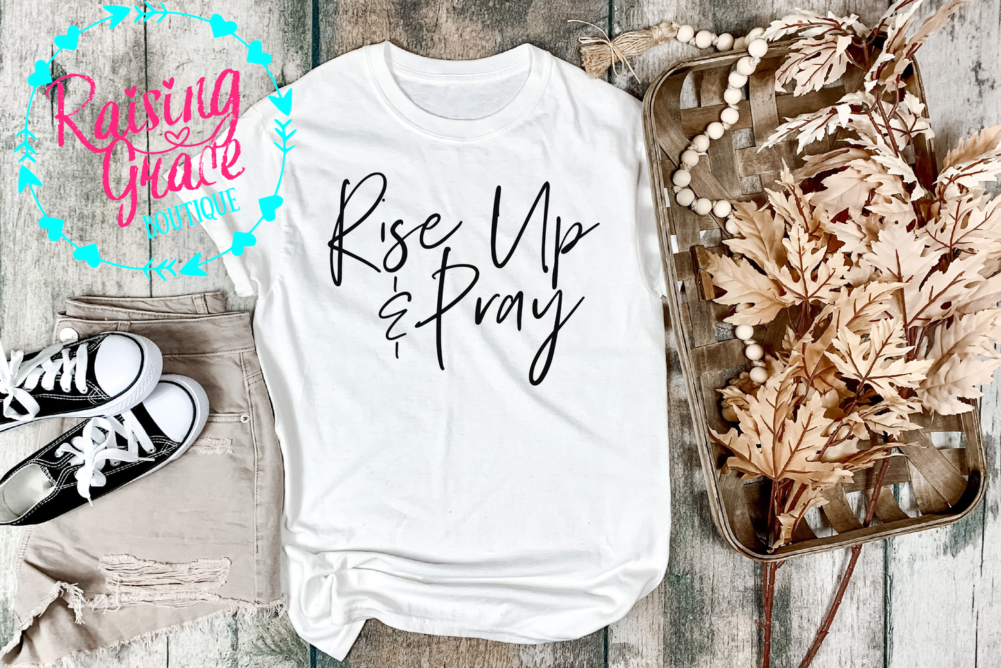 Rise Up & Pray T-Shirt - Adult