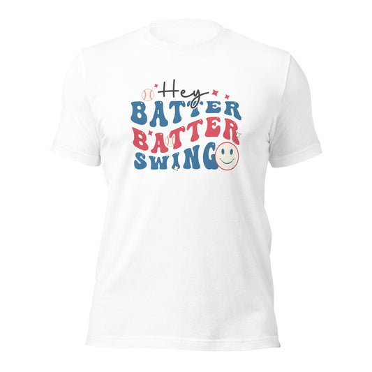 Hey Batter Batter Swing - Adult T-Shirt