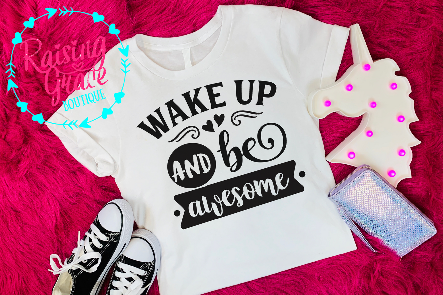 Wake Up and Be Awesome T-Shirt - Youth